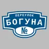 Адресная табличка переулок Богуна на дом