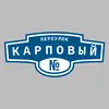 Адресная табличка переулок Карповый на дом