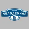 Адресная табличка аллея Молодежная на дом