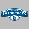 Адресная табличка переулок Боровского на дом