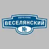 Адресная табличка переулок Веселянский на дом