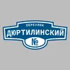 Адресная табличка переулок Дюртилинский на дом