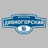 Адресная табличка переулок Дивногорский на дом