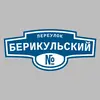 Адресная табличка переулок Берикульский на дом