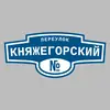 Адресная табличка переулок Княжегорский на дом