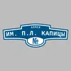 Адресная табличка аллея им. П.Л. Капицы на дом
