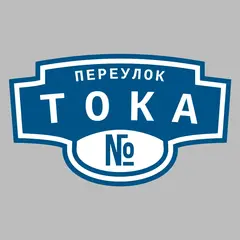 Адресная табличка переулок Тока на дом
