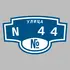 Адресная табличка улица N 44 на дом | ПолиЦентр, мастерская рекламы _ 3