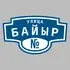 Адресная табличка улица Байыр на дом | ПолиЦентр, мастерская рекламы _ 3
