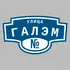 Адресная табличка улица Галэм на дом | ПолиЦентр, мастерская рекламы _ 3