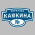 Адресная табличка переулок Каюкина на дом | ПолиЦентр, мастерская рекламы _ 3