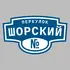 Адресная табличка переулок Шорский на дом | ПолиЦентр, мастерская рекламы _ 3