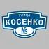 Адресная табличка улица Косенко на дом | ПолиЦентр, мастерская рекламы _ 3