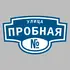 Адресная табличка улица Пробная на дом | ПолиЦентр, мастерская рекламы _ 3