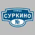 Адресная табличка улица Суркино на дом | ПолиЦентр, мастерская рекламы _ 3