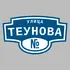 Адресная табличка улица Теунова на дом | ПолиЦентр, мастерская рекламы _ 3
