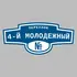 Адресная табличка переулок 4-й Молодежный на дом | ПолиЦентр, мастерская рекламы _ 3